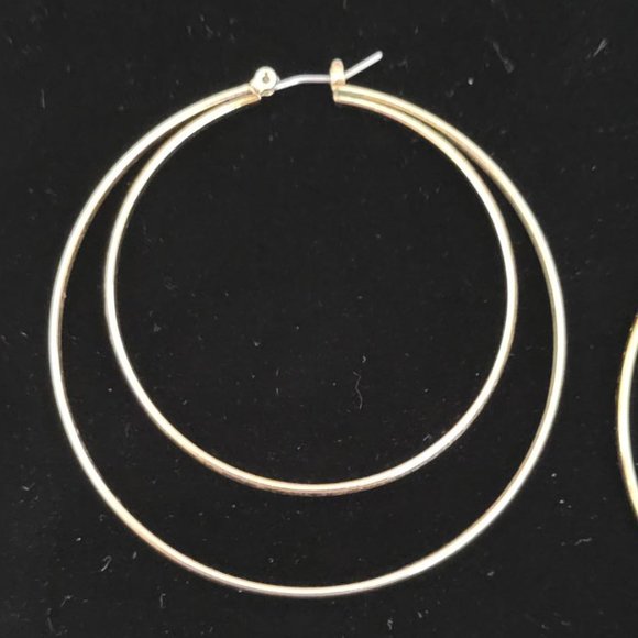 Double Hoop Earrings - Picture 5 of 5